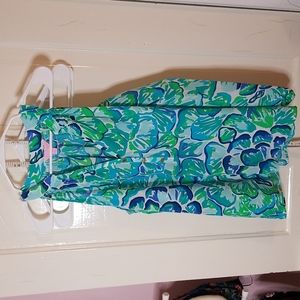 Lilly Pulitzer cold shoulder blouse